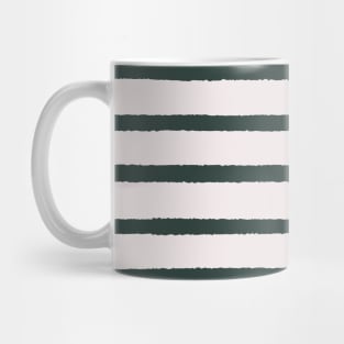 Green Stripes Mug